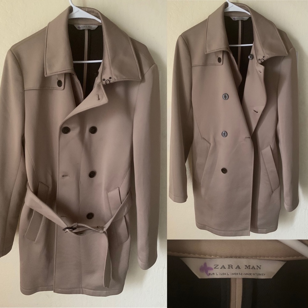 Zara Man trench coat size L